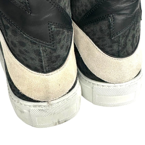 Zadig & Voltaire ZV1747 High Flash Sneakers Size 39 - Picture 10 of 10